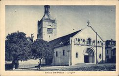 Les Bains - iglesia de Evian - CPA