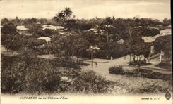 CPA Guinea Conakry seen of the castle water