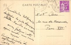 CPSM Houches el principal lugar Essert y el Lachat montan