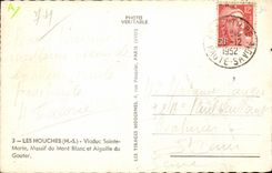 Montana de Sainte Marie del viaducto de CPA Houches del montaje Blanc y del interruptor al gusto