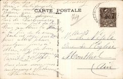 CPA Houches y la cadena de los Pyrenees