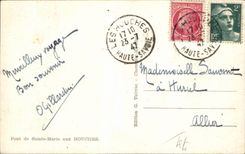 Puente de CPA Houches de Sainte Marie