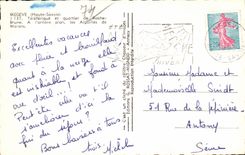 CPA Megeve Teleferic and district of Brown Rock Needles of Warens