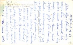 CPSM Megeve winter Station View and the Mount Blanc