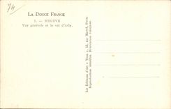 CPA Megeve View and the valley Arly