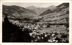 CPSM Megeve View and the valley Arly