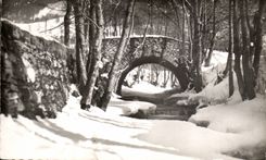 CPSM Megeve Landscape winter