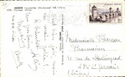 CPSM Megeve Landscape winter