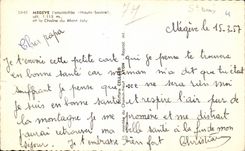 CPSM Megeve and the chain of the Jolly Mount