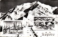 CPSM Megeve Capital of the ski