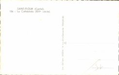 CPSM Saint Flour the cathedral