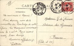 CPA Royan grande la concha tiene alta marea