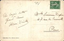 CPA Chamonix Mer de glace et chemin de fer du Montenvers