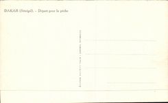 CPA Senegal Dakar Departure for the sin