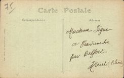 CPA Paris Church St Deu Street Saint Louis