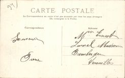 CPA Vincennes Castle Gate of wood