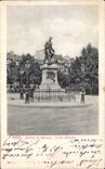 CPA Paris Statue de Neuville place Wagram