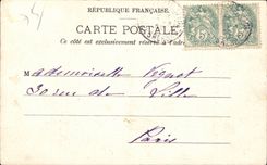 CPA Paris Statue of Neuville places Wagram