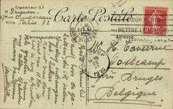 CPA Paris November 11th 1920 the gun transporting the body of the Militaria unknown soldier