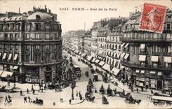 Paris - 2 - Street of Peace - CPA