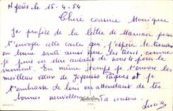 Festivals - Wishes - Holiday - Easter - Easter - Ostern - chick and eggs - CPA