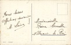 Fetes - Voeux - Holiday - Paques - Easter - Ostern - chicks and butterfly - CPA