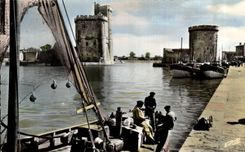 La Rochelle - With the Port - the Sailors tell their memories of sea - CPA