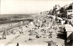 Saint Aubin on Sea - the Beach and the Walk - CPA