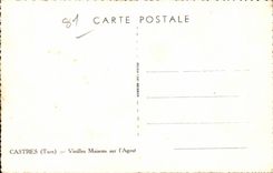 Castres - Old Houses on Agout - CPA