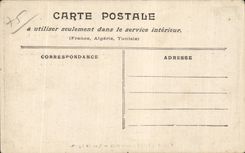 CPA Floods January 1910 Paris Street of Lyon