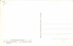 CPSM Rocamadour the miraculous vault