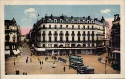 CPA Angers the place of the rallying Street Alsace