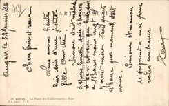 CPA Angers the place of the rallying Street Alsace