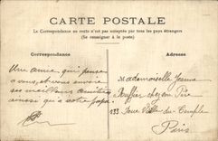 CPA Fantaisie Poisson 1er Avril Paques Easter