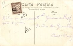 CPA Reims Low walks Allee principal