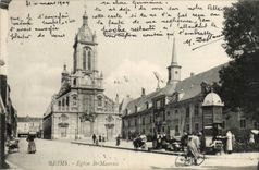 CPA Reims Church St Maurice