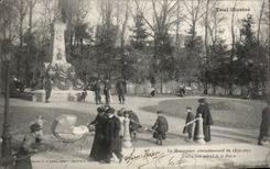 CPA Toul el monumento de 1870 1871