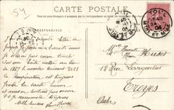 CPA Toul el monumento de 1870 1871