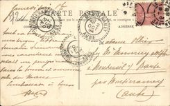 CPA Mans Pontlieue the old bridge