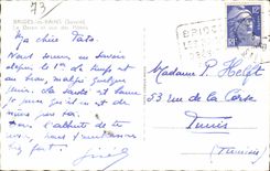 CPSM Supports les Bains Doron and sight of the hotels