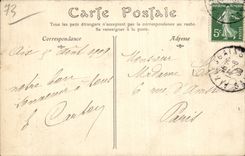 CPA Aix les Bains Seen from of the rock of the King