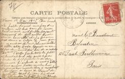 Vaux sur Seine - L Eglise et le Pont - CPA