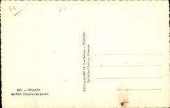 Toulon - the Port - To lay down Sun - CPA