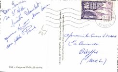 St Gilles on City - the Beach Volleyball ball Volley ball - CPA