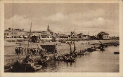 St Gilles Croix de Vie - the Port - CPA