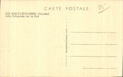 Sands Olonne - Pretty Escape on the Port - CPA