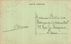 Sands Olonne - the Channel and the Arundel Tower - CPA