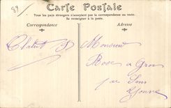 Joigny - vision - CPA