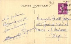 Belfort - the Place of the Republic - CPA