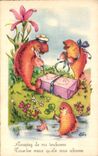 Festivals - Wishes - Poisson April - April Fool - fish opening gifts - CPA